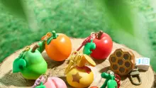사과부터 벌집까지 — '모여봐요 동물의 숲' 과일 키링 가챠, 9월 일본 출시