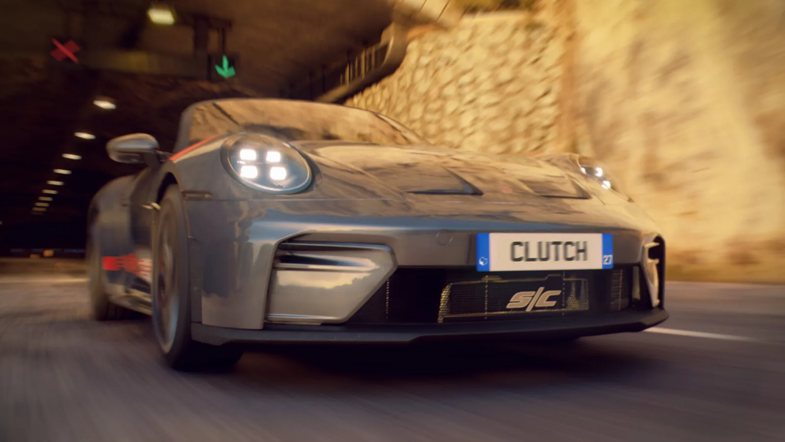CLUTCH의 주행 장면