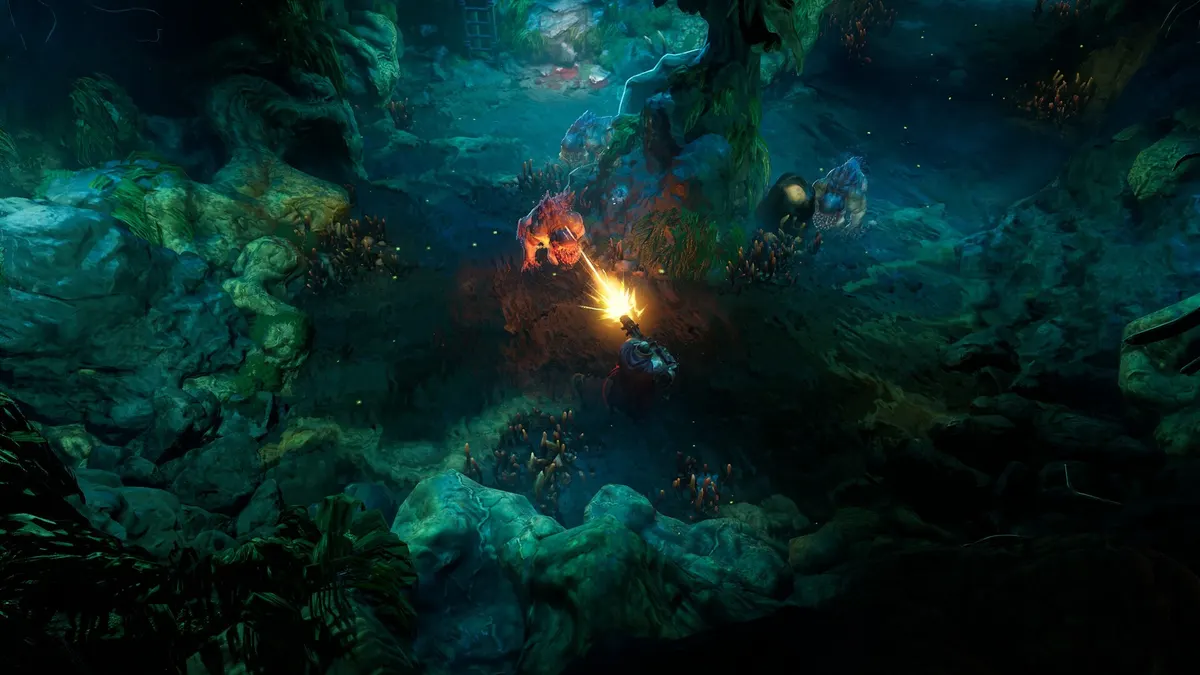 DUST: 오리진스의 게임 화면