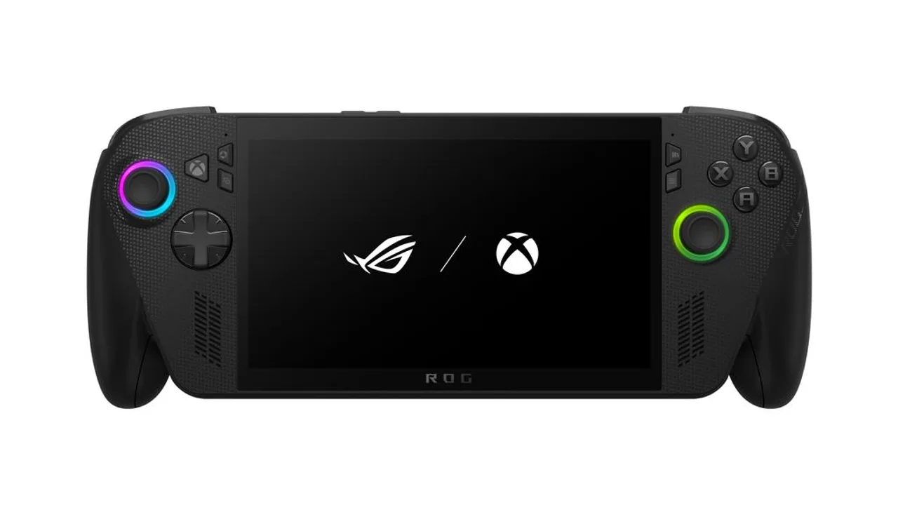 ASUS ROG Xbox Ally X 휴대용 게이밍 PC 정면 사진
