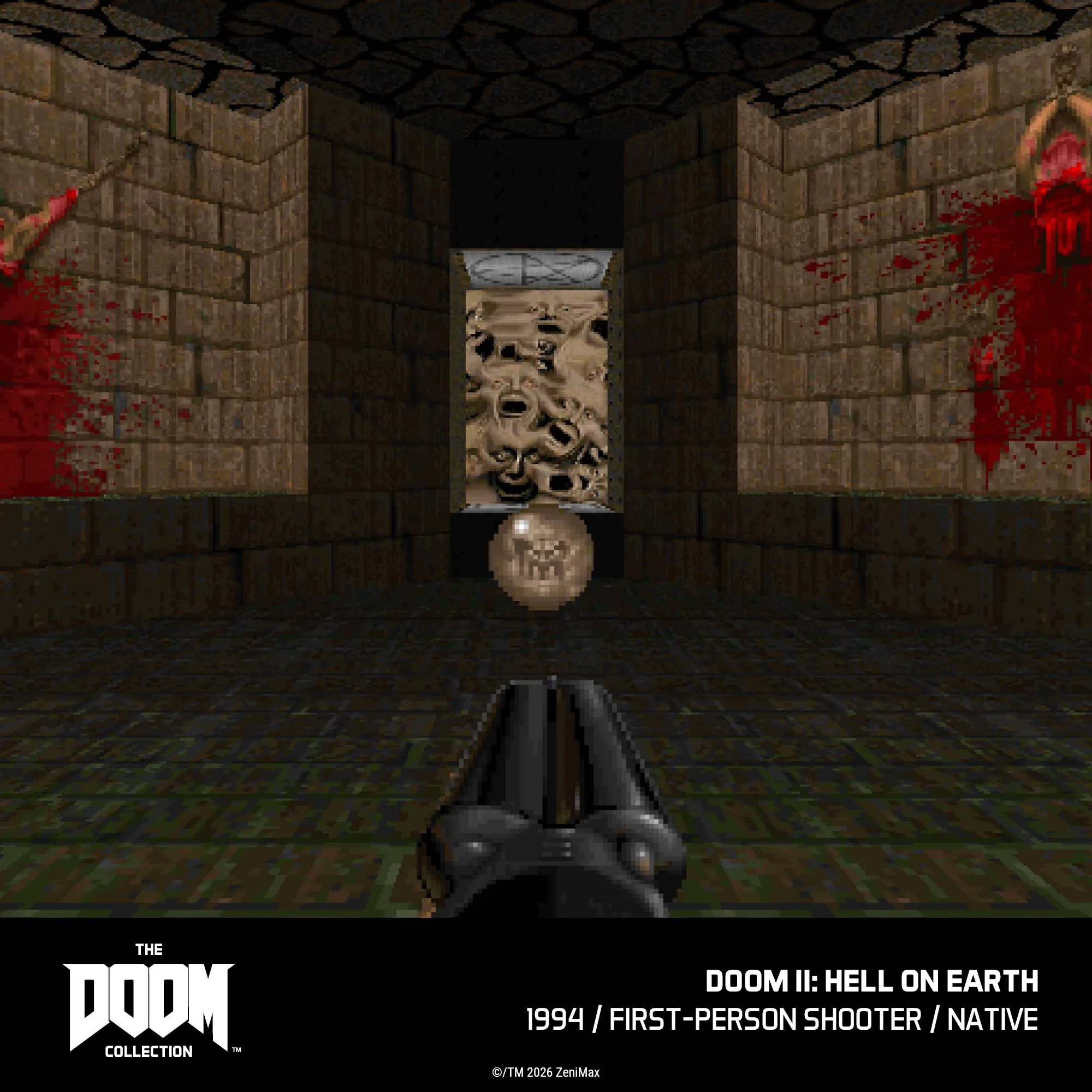 DOOM II 게임플레이 스크린샷
