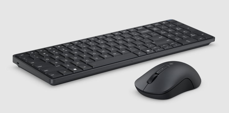 HP EliteBoard G1a AI PC — 정면 뷰