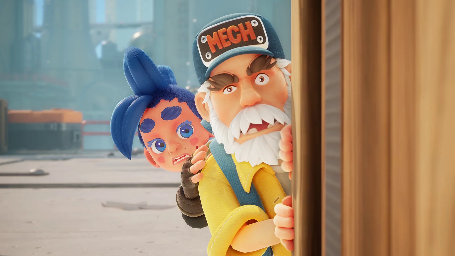 Age Twisters 게임 스크린샷, 협동 퍼즐 어드벤처 장면