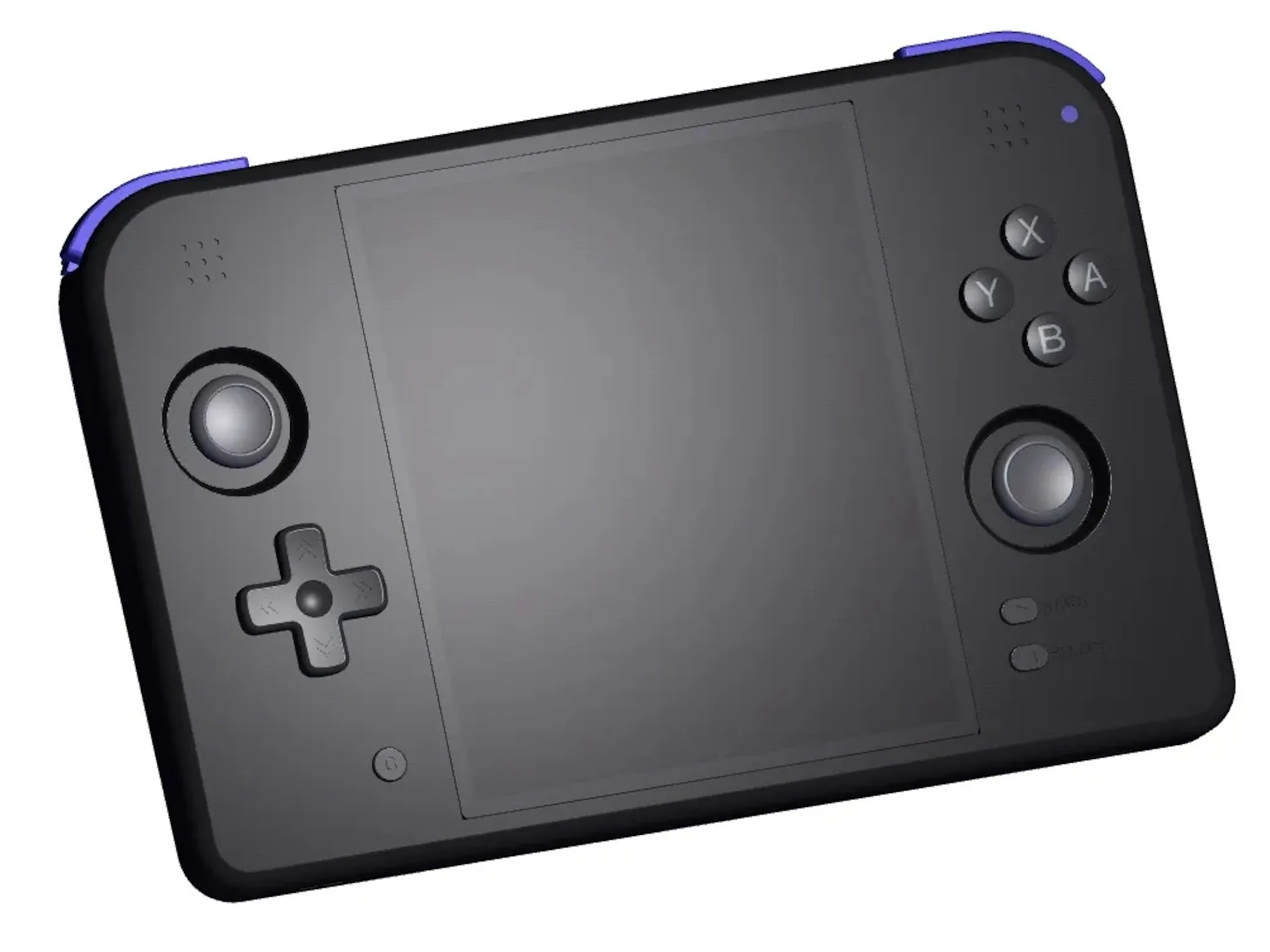 MagicX 2DS 스타일 핸드헬드 — 측면 디자인