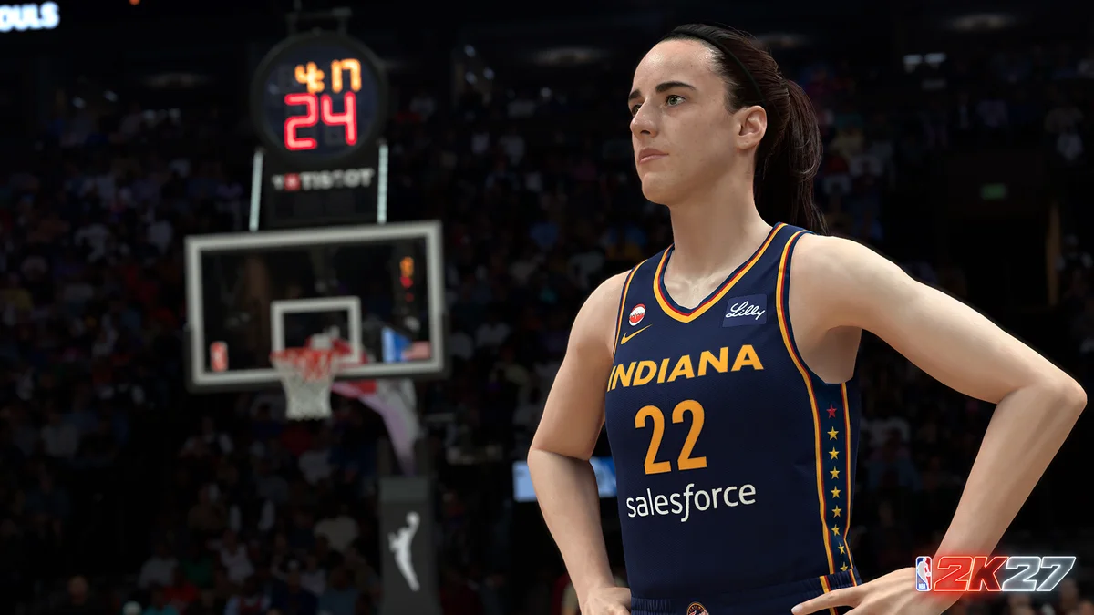 NBA 2K27 WNBA 선수 장면