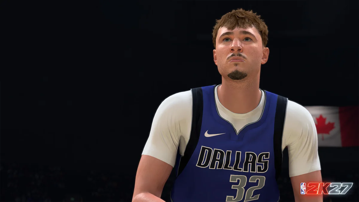 NBA 2K27 경기 장면