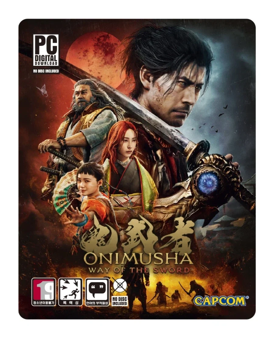 귀무자 웨이 오브 더 소드 PC 스팀 스틸북 패키지
