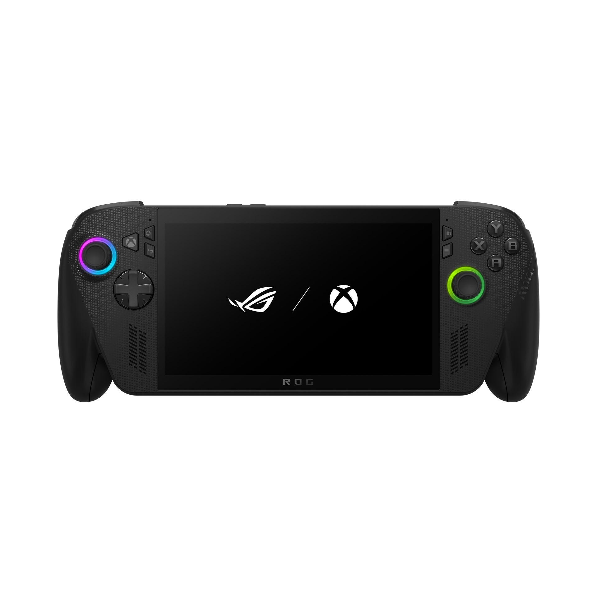 ROG Xbox Ally X — 상단 버튼과 포트 배치