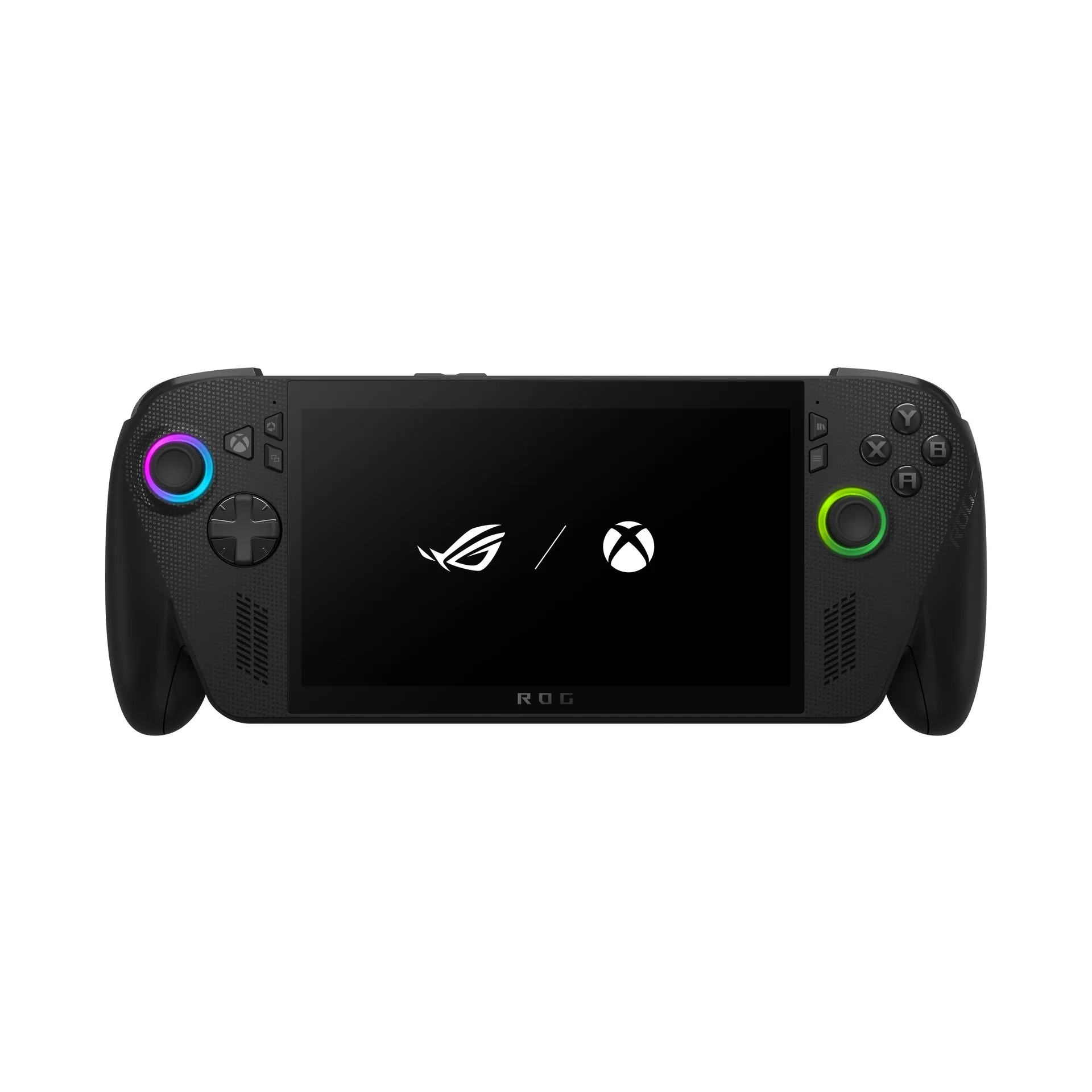 ROG Xbox Ally X — 상단 버튼과 포트 배치