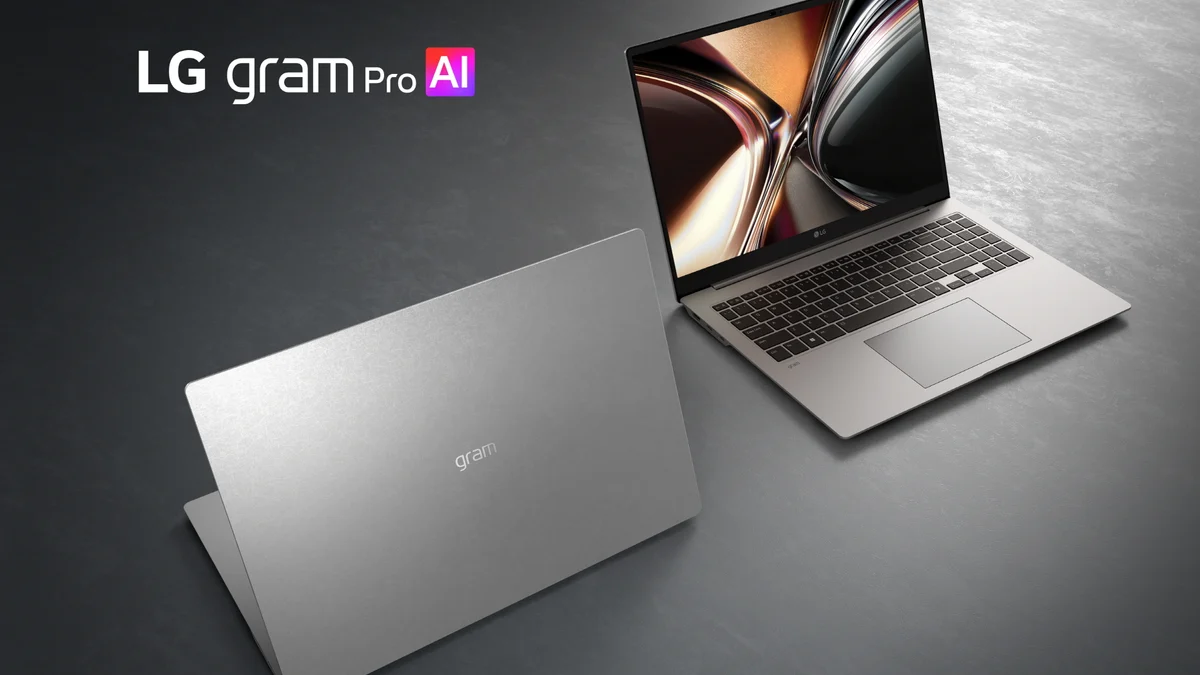 LG 그램 AI 라인업 디자인