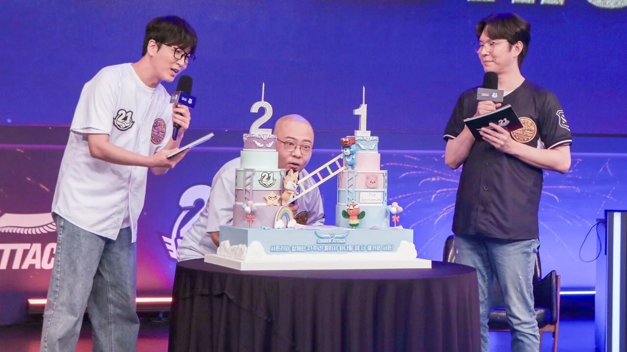 서든어택 21주년 쇼케이스 현장